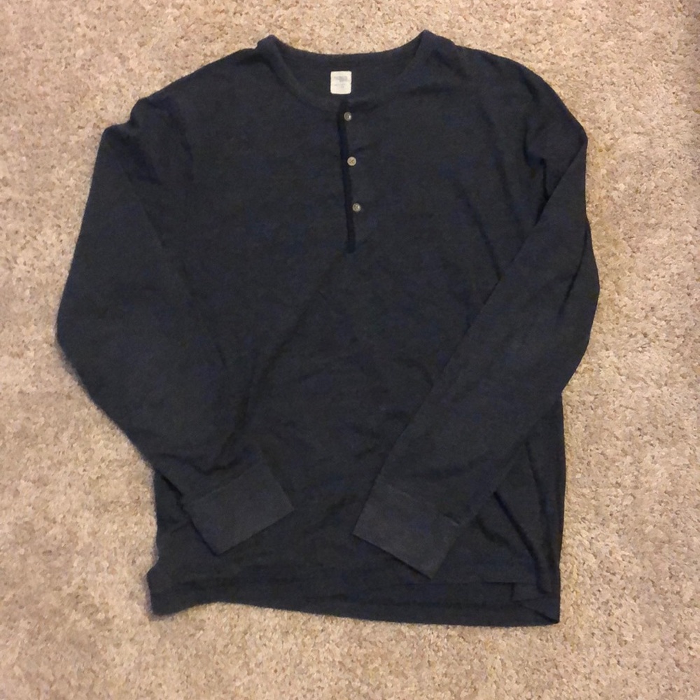 Jcrew dark blue Henley